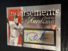 David Aardsma 2004 Topps Pristine Personal Endorsements Autographs Card #PEA-DA