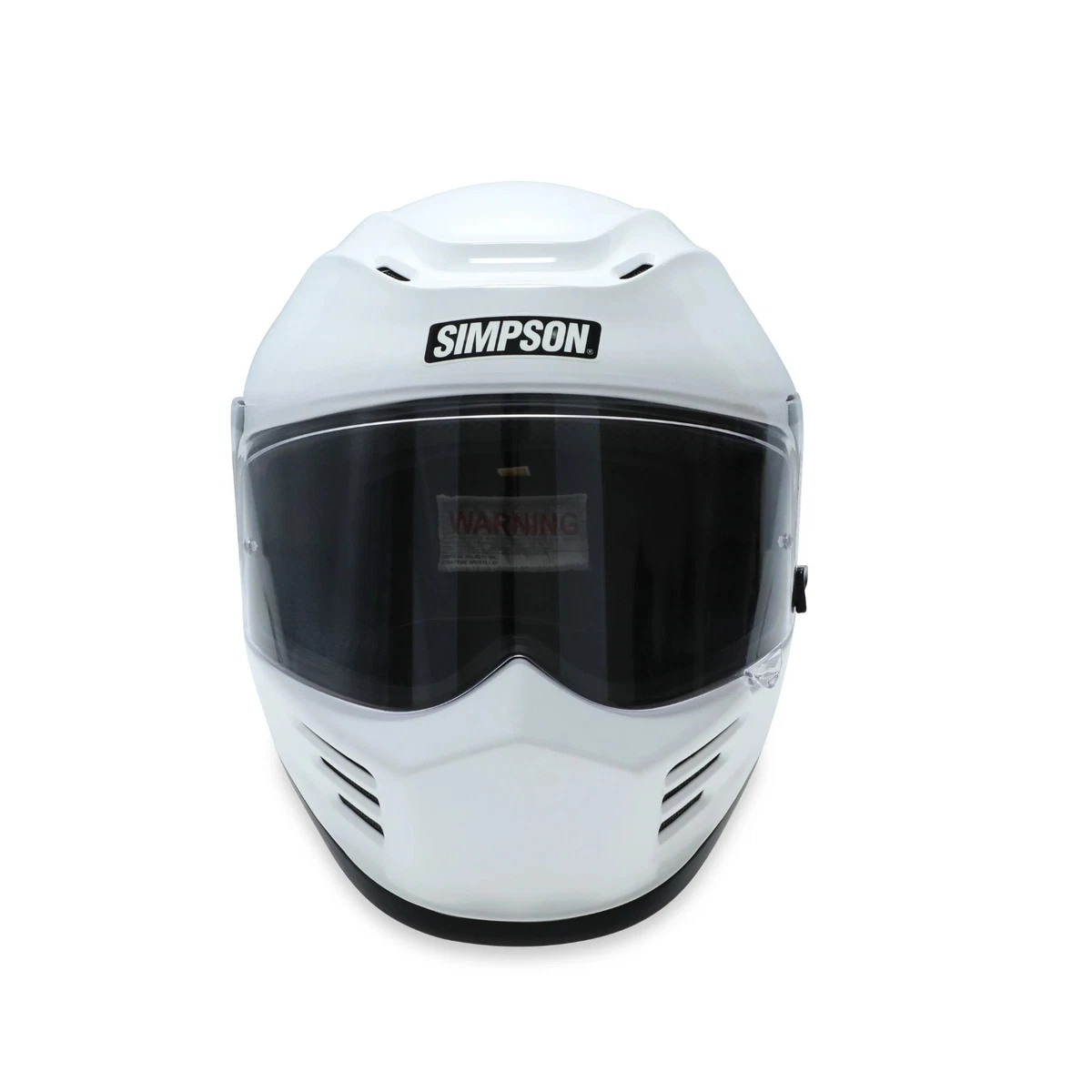 Simpson White Motorcycle & Powersports Helmets | eBay