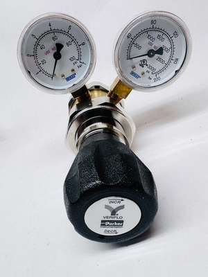 #ad Parker Veriflo Pressure Regulator Dual Gauge 54013523 IR6203BK4P01304B New $499.99