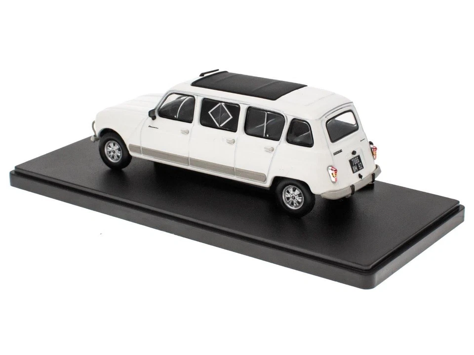 Renault 4 R4 L Limousine Stretch weiss Modellauto G110T015 Hachette-IXO 1:43 - Bild 2 von 3