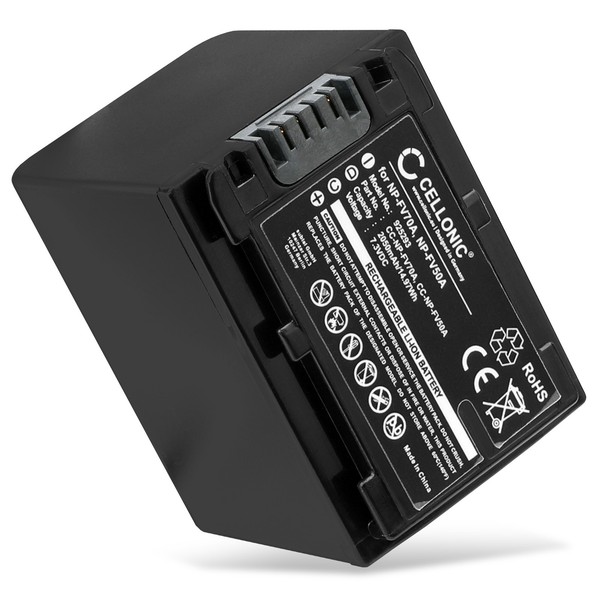 Akku FüR Sony Hdr-Cx380 Hdr-Pj200 Hdr-Cx330 Dcr-Sr83 Dcr-Sx15 2050Mah-image