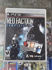 Red Faction Complete (Sony PlayStation 3 PS3, 2014) Guerrilla & Armageddon