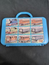 Vintage 1992 Thomas  Friends Storage Case With 9 Characters By Nylint Corp.