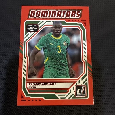 2025-26 Donruss Road to FIFA World Cup Kalidou Koulibaly Red Dominators Senegal