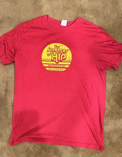 Strictly Hip The Tragically Hip T-shirt. Size Large.
