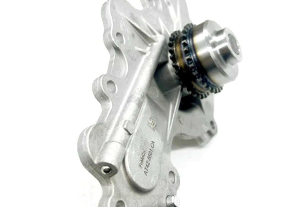 Bomba de agua del motor AT4Z-8501-CA compatible con Ford Edge Flex Taurus Lincoln MKT MKZ V6 Foto 3 de 4