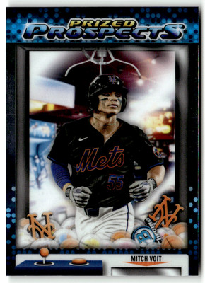 2025 Topps Bowman Chrome MLB No. PP-10 Mitch Voit Prized Prospects