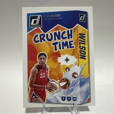 2025 Panini Donruss WNBA - Aja Wilson Crunch Time #12 Las Vegas Aces