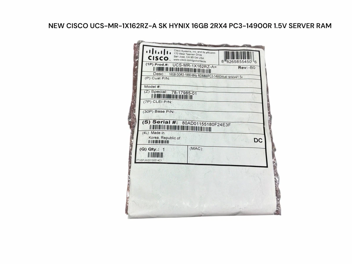 SK hynix PC3-14900 DDR3-1866 Network Server Memory RAM for sale | eBay
