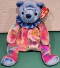 Vintage Ty Beanie Baby - September - Birthday Bear (7.5"-2001) MWMT -NEW Style A