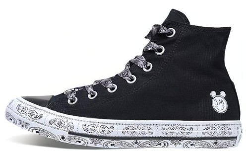 Converse Miley Cyrus x Converse Chuck Taylor All Star Hi Black Womens 162234C