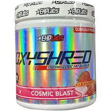 EHP Labs OxyShred Pre Workout Powder Cosmic Blast – Energy & Fat Burn 60 Serving