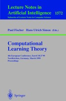 Paul Fischer (U. A.) | Computational Learning Theory | Taschenbuch | Englisch