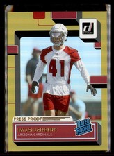 2022 Donruss #390 Myjai Sanders Premium Press Proof