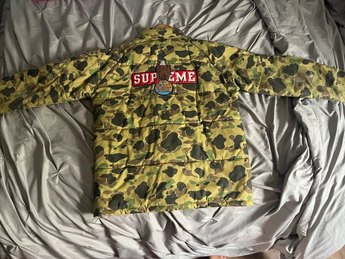 Supreme男式迷彩T恤| eBay