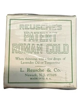 Vintage Reusche's Patent Roman Gold for China Painting, Unopened