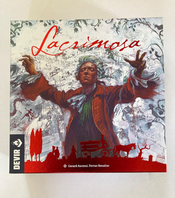 Lacrimosa:  Mozart Music Strategy Board Game by Devir