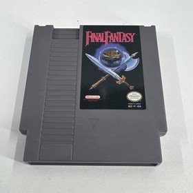 Final Fantasy (Nintendo system) COMPLETE NES GAME & BOX & MAP & MANUAL - TESTED