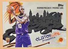 2025/26 Topps Basketball Clutch City #CC-10 Khaman Maluach RC Phoenix