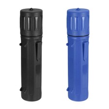 2 Pcs Welding Rod Storage Tube 14.5 Inch Electrode Container Black,Blue