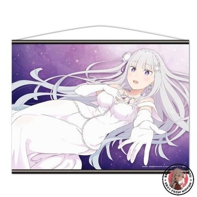 NEU Re:ZERO   Starting Life in Another World   B2 Tapestry Emilia Brautkleid