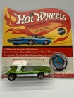 K23i34282 HOT WHEELS REDLINES 1969 SWINGIN WING GREEN MOC MINT ON CARD VINTAGE