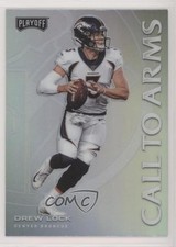 2020 Panini Playoff Call to Arms Silver Prizm Drew Lock #CA-14 7l6