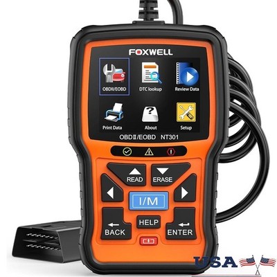 NT301 OBD2 Scanner Automotive Diagnostic Tool Check Engine Light Reset Live Data