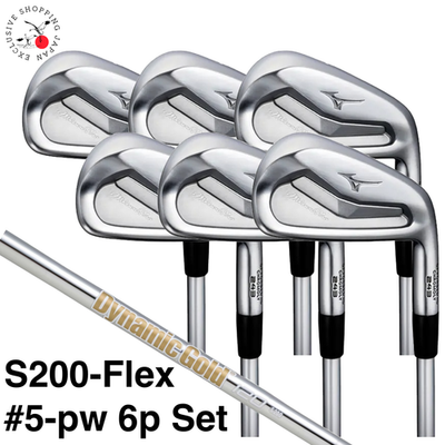 Mizuno Pro 243 Iron Wedge #5-pw 6p Set S200-Flex Dynamic Gold 120