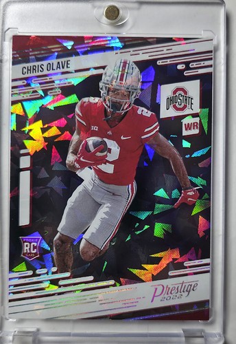 Chris Olave #10 2022 Panini Chronicles Draft Picks Prestige card
