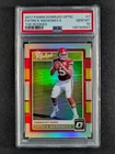 2017 Panini Donruss Optic PATRICK MAHOMES RC Silver Prizm The Rookies #7 PSA 10