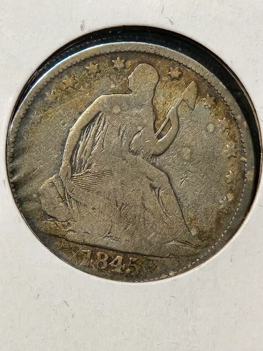 1845-O Seated Liberty Half Dollar — photo from the most recent tracked eBay sale