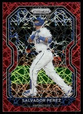 2021 Panini Prizm Prizms Red Velocity #220 Salvador Perez - BB
