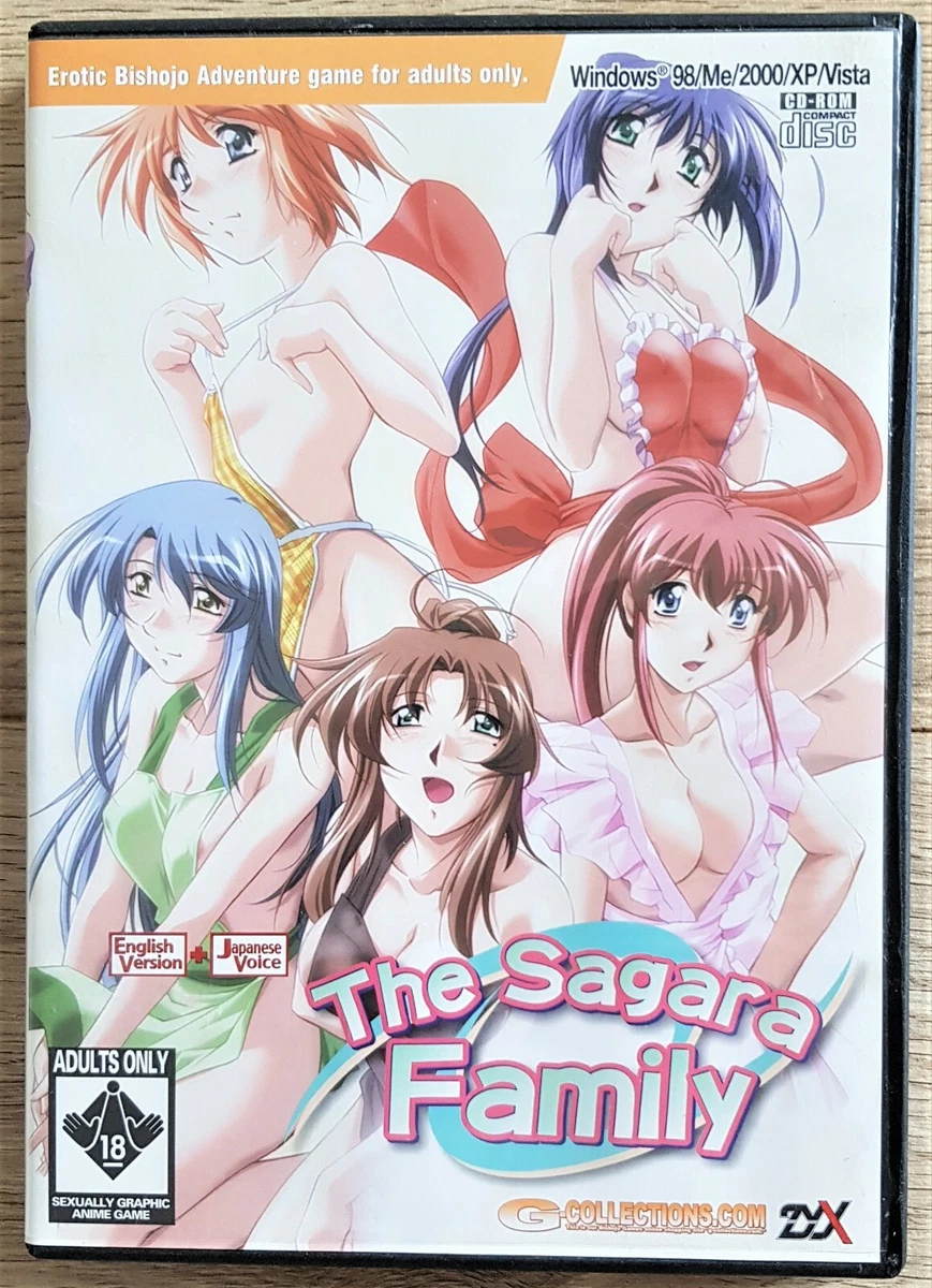 The Sagara Family PC Game Anime Manga Adult Dating Sim Japanese Bishoujo  RARE | eBay