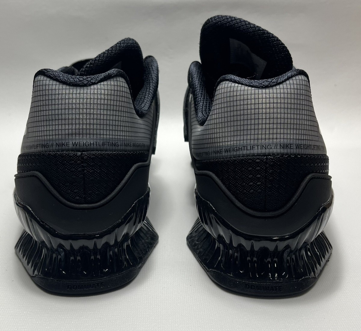 Nike Romaleos 4 Black/White Mens Size 13 Lifting Powerlifting