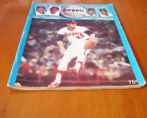 Vintage 1981 California Angels Baseball Magazine MLB Angels Baseball History - Bild 16 von 24