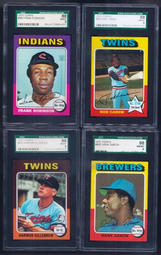 SGC 88 8 1975 Topps #223 Robin Yount Milwaukee Brewers ROOKIE NICE! ONLY READ! - Picture 13 of 14