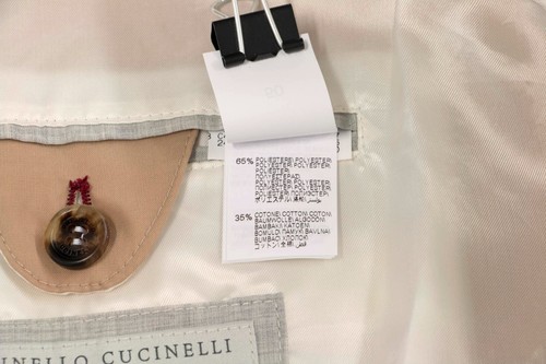NWT$2995 Brunello Cucinelli Men's Bomber Jacket With Logo Engraved Hardware A248 - Picture 10 of 11