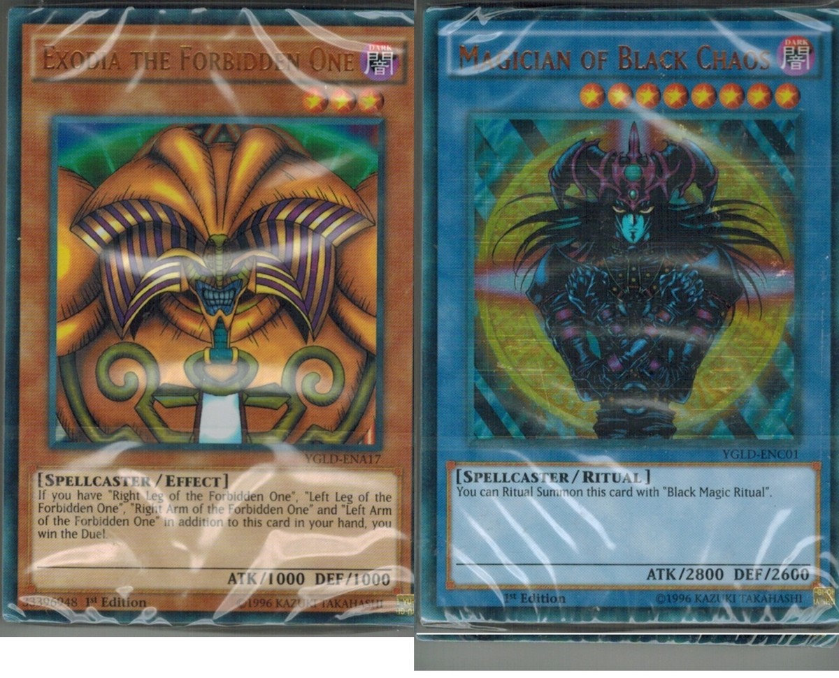 Yugi's Legendary Decks Exodia The Forbidden one + Magician of