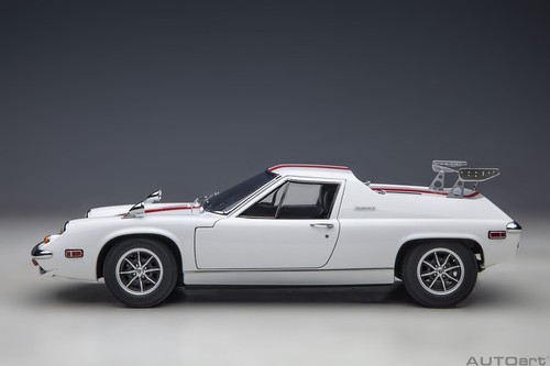 AUTOart LOTUS EUROPA SPECIAL CIRCUIT WOLF 1/18 WHITE with RED STRIPE 75396 - 第 3/8 張圖片
