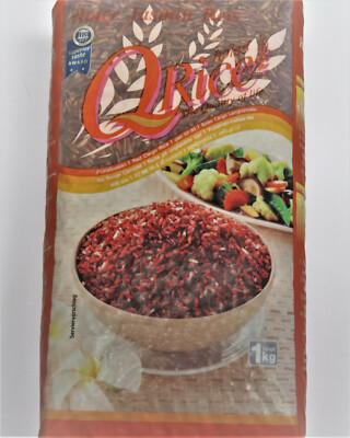 1kg Roter Jasmin Reis, Langkornreis, Q-rice
