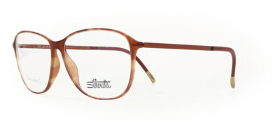 SILHOUETTE 1573 406060 Urban Lite Marsala Brown Eyeglasses 1573 406060 53mm