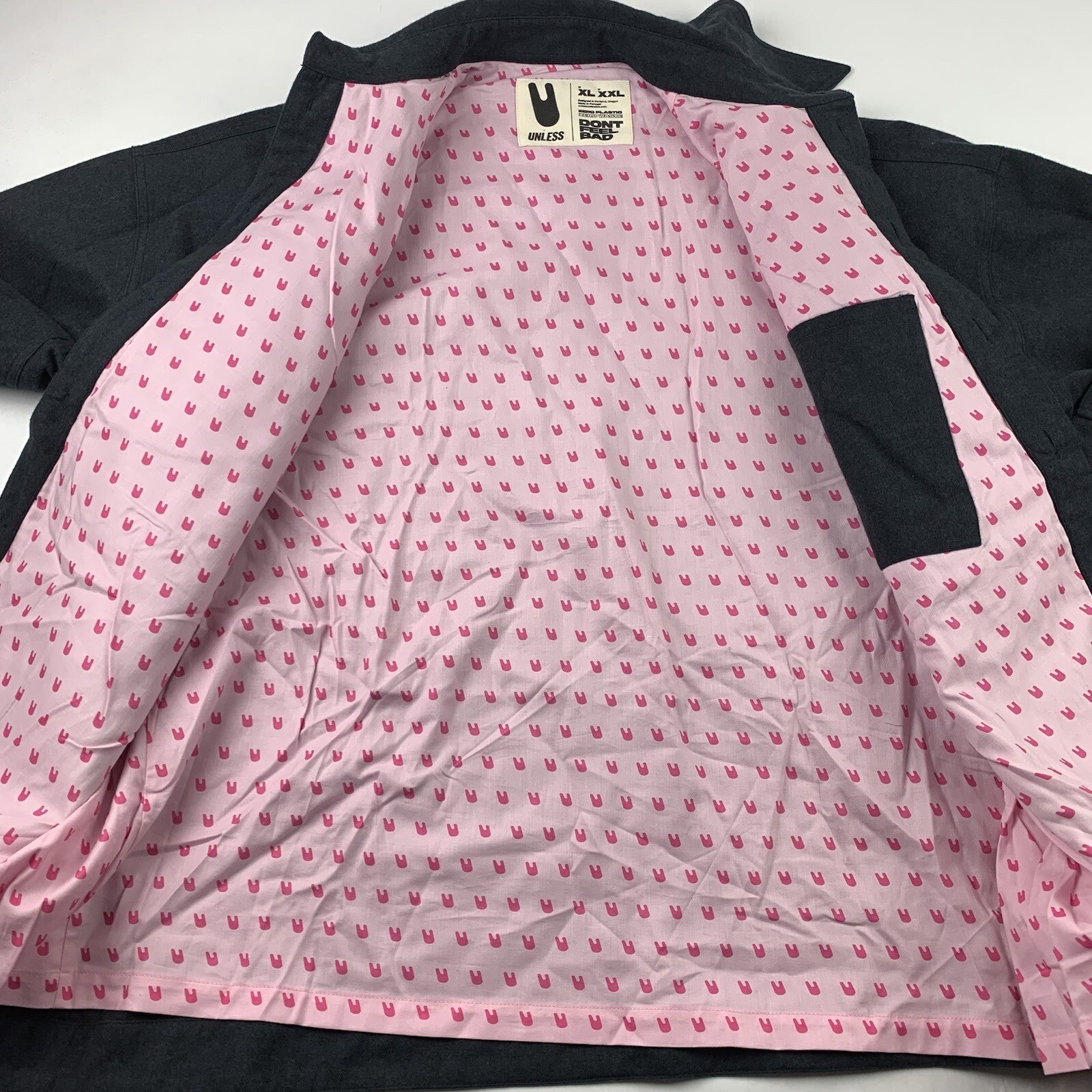 Unless Collective Biodegradable Flannel Jacket Co… - image 3