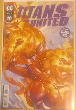 TITANS UNITED 6  STARFIRE BLACKFIRE Jamal Campbell Cover DC COMICS 2022