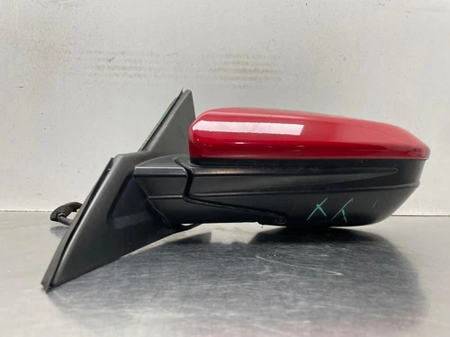 2016 Honda Civic OEM Left Hand Drivers Side Power Door Mirror Red Non-Heated