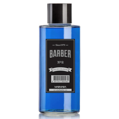 BARBER MARMARA No.2 Blau Eau de Cologne Splash Herren 250 ml im Glas