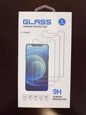 3-Pack iPhone 11 PRO/X/XS Tempered Glass Screen Protector FREE SHIPPING