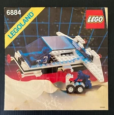 Vintage 1987 Lego 6884 Hyper Pod Instruction Manual Only