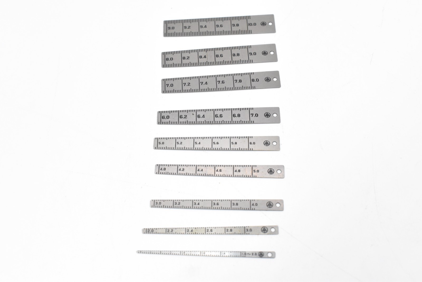 Ralmike s Tool-A-Rama 067-20-1 Taper Leaf Gauge Set .08"-.40" USA