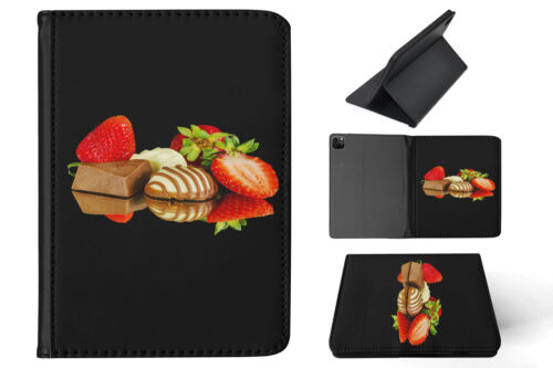 CASE COVER FOR APPLE IPAD|STRAWBERRY FRUITS MOTIVATION - Photo 1/55